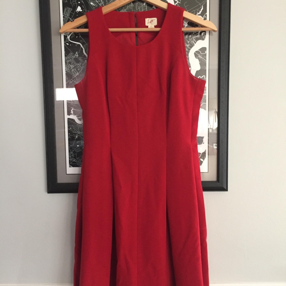 LOFT red dress
